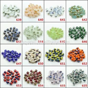 wholesale fashion crystal glass Rondelle beads